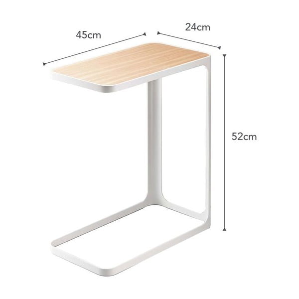 Tavolo bianco Frame - YAMAZAKI-image-4