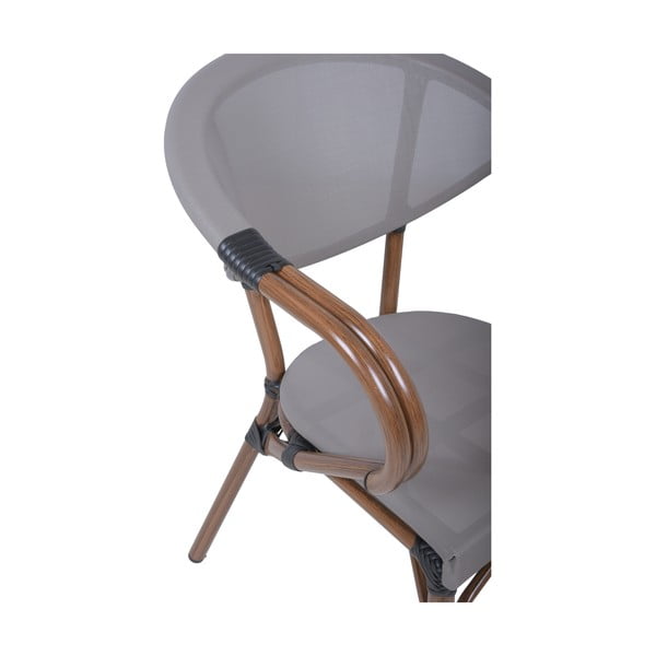 Sedia da esterno beige in metallo Toskana – Garden Pleasure-image-2