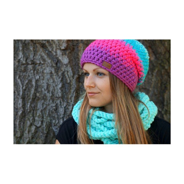 Cappello lavorato a mano all'uncinetto Lola - DOKE-image-3