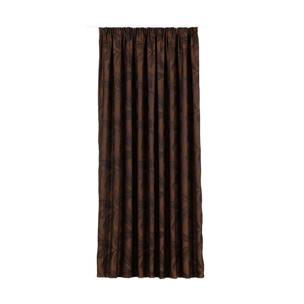 Tenda marrone scuro 210x245 cm Nydia - Mendola Fabrics-image-2