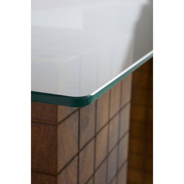Scrivania in mango massiccio 48x140 cm Damen – Jotex-image-1