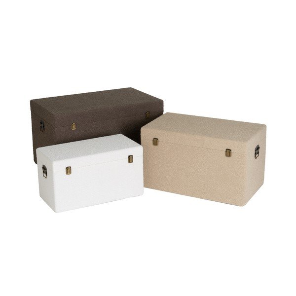 Cassettone in tessuto 80x46 cm - Casa Selección-image-3