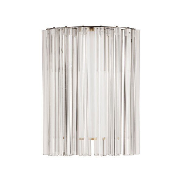 Lampada da parete LED color ottone in vetro Nol – Nova Luce