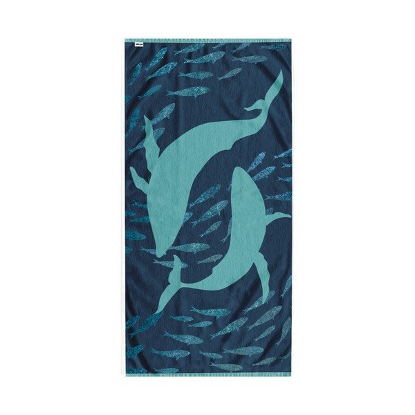 Telo mare blu 90x180 cm Dolphin - DecoKing-image-2