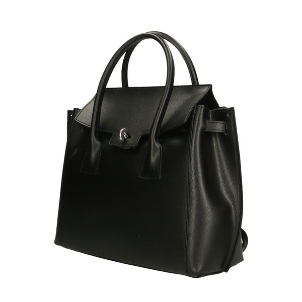 Borsa in pelle nera - Chicca Borse-image-4