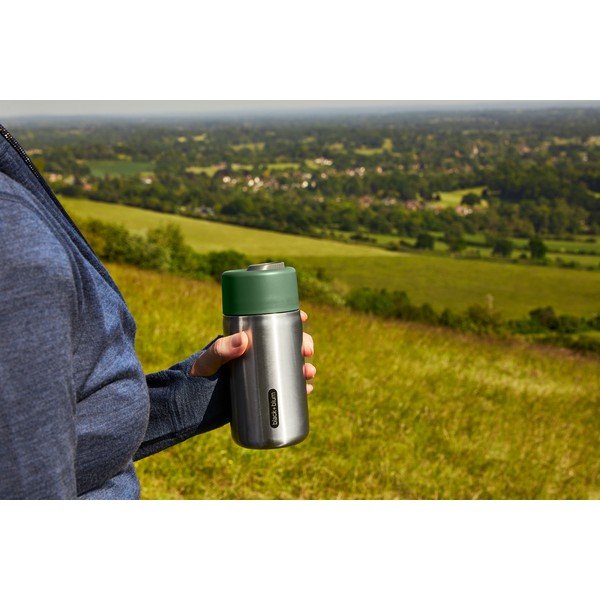 Tazza termica argentata in acciaio inox 340 ml – Black + Blum-image-4