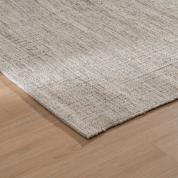 Tappeto reversibile grigio con lana 160x230 cm - Ixia-image-4