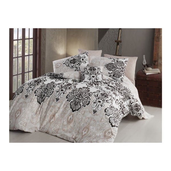 Lenzuola con lenzuolo per un letto Nazenin Home Luxury, 160 x 220 cm - Mijolnir