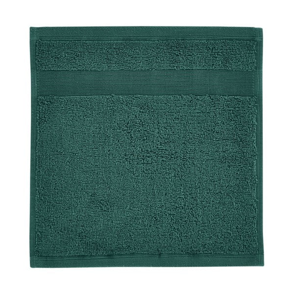 Set di asciugamani tipo terry verde scuro in cotone 2 pz 30x30 cm Anti-Bacterial – Catherine Lansfield-image-2