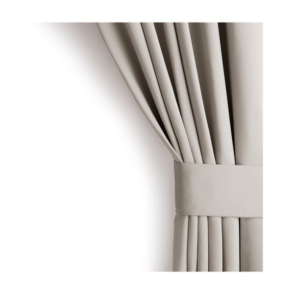 Tenda parzialmente oscurante beige 140x245 cm Kierra – Restilo-image-4