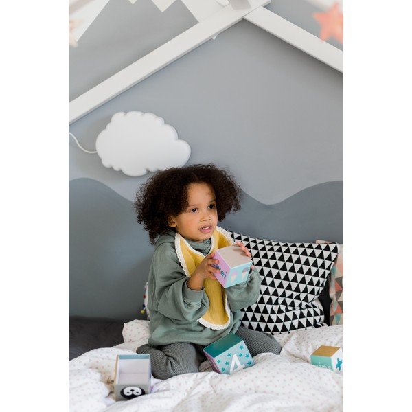 Bavaglino in mussola giallo Paris - Kindsgut-image-1