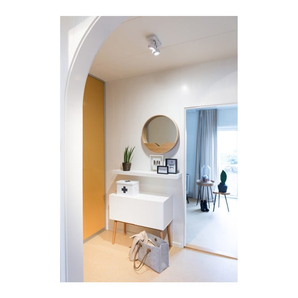 Specchio da parete con vano portaoggetti Round Wall, ⌀ 60 cm - Zuiver-image-4