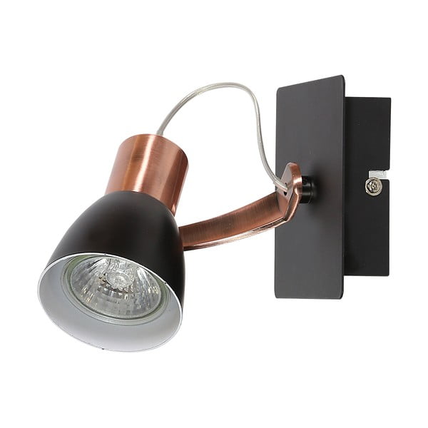 Lampada da parete in colore nero-rame Markus - Candellux Lighting