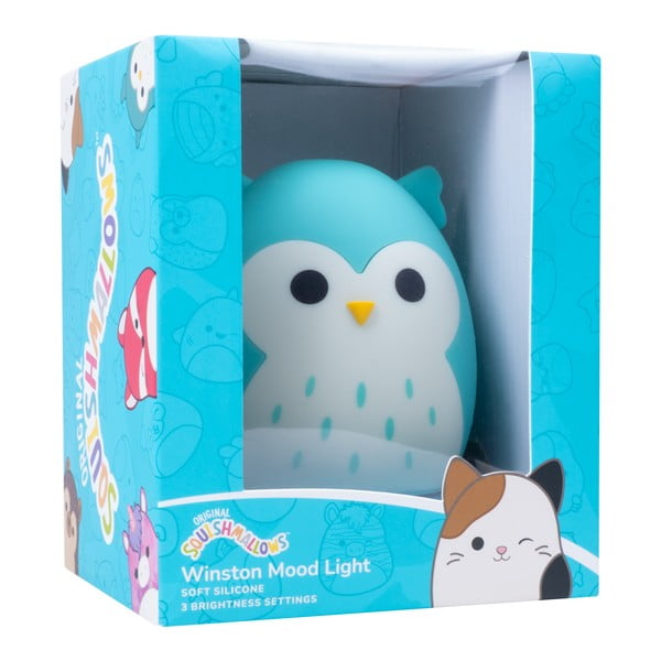 Luce notturna per bambini blu Fizz Winston – SQUISHMALLOWS-image-4