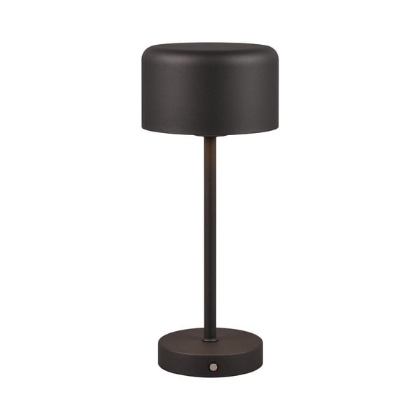 Lampada da tavolo dimmerabile a LED nero opaco (altezza 30 cm) Jeff - Reality-image-1