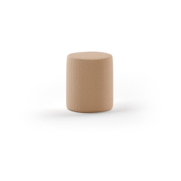 Pouf per bambini marrone con rivestimento in bouclé Forrest – Vipack