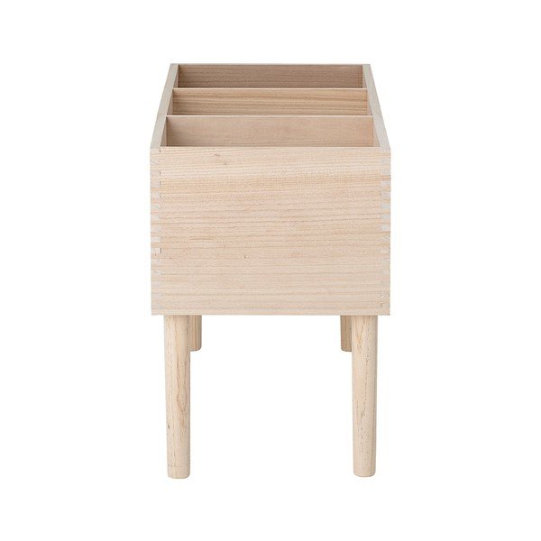 Libreria colore naturale chiaro in legno di paulownia massiccio 91x50x35 cm Douve – Bloomingville-image-2