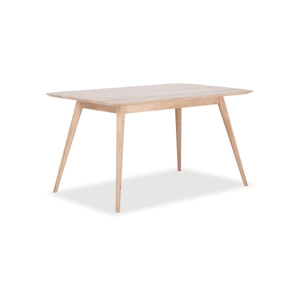 Tavolo da pranzo in legno di quercia, 140 x 90 cm Stafa - Gazzda