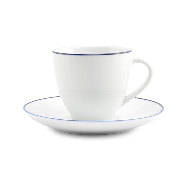 Tazzina per cappuccino bianca in porcellana 200 ml Basic White – BonBistro-image-2
