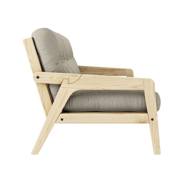 Divano letto beige 204 cm Grab - Karup Design-image-4