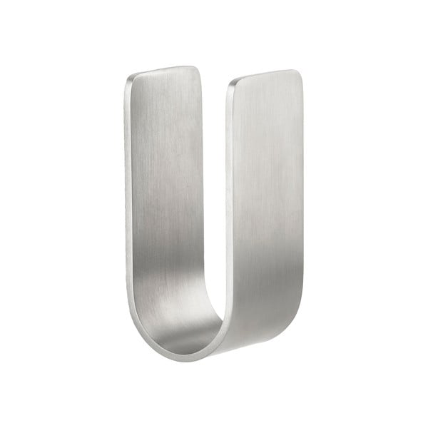 Gancio da parete color argento opaco in metallo Ume – Zone