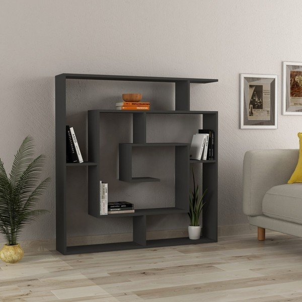 Libreria antracite Antracite Maze - Decortie-image-1