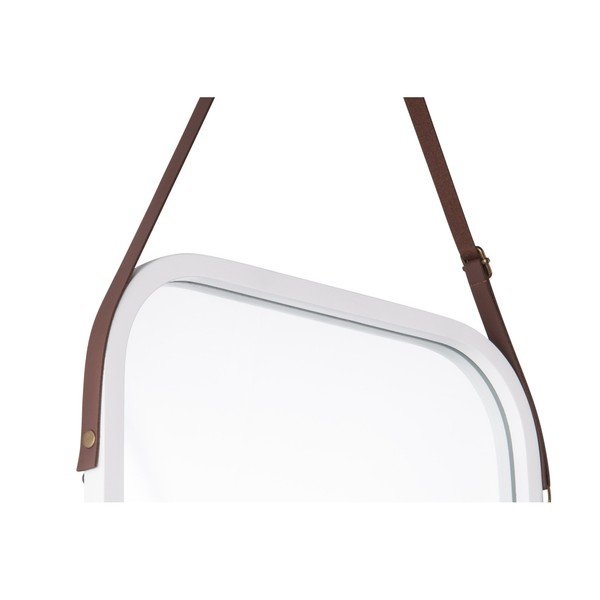Specchio da parete con cornice bianca Idylic, lunghezza 40,5 cm Idyllic - PT LIVING-image-1