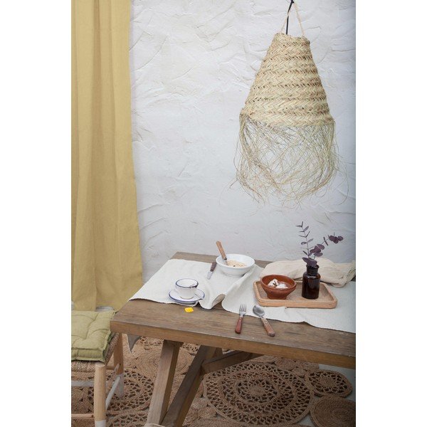 Tenda beige Cortina Hogar Beige - Really Nice Things-image-1