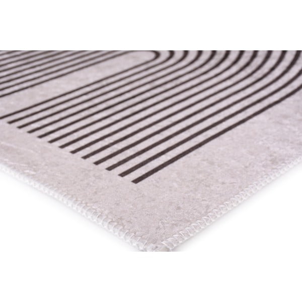 Tappeto lavabile crema 50x80 cm - Vitaus-image-2