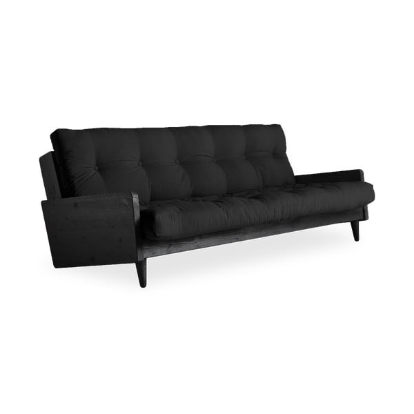 Divano variabile Indie nero/grigio scuro - Karup Design-image-1
