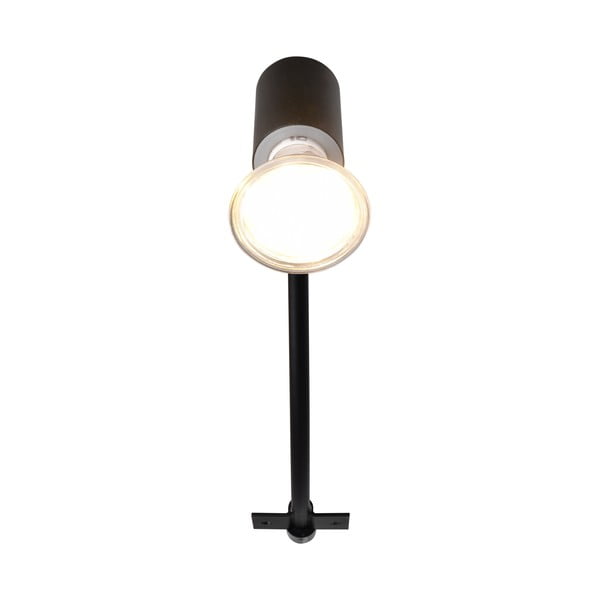 Lampada da parete nera opaca (lunghezza 34 cm) Giada - Trio-image-2