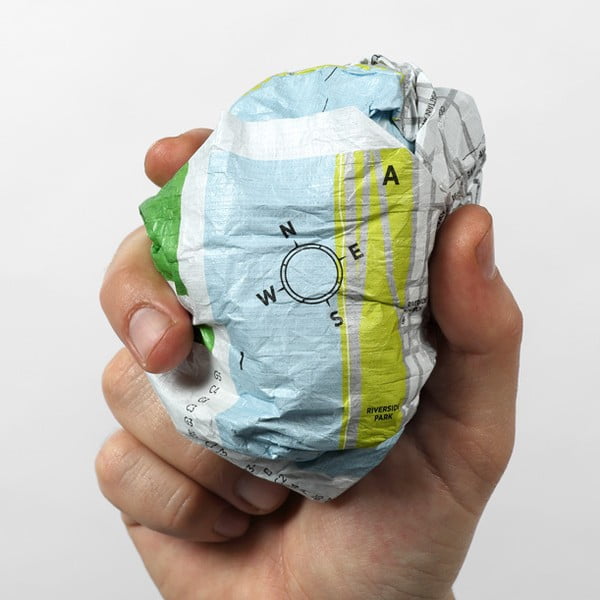 Zmačkaná cestovní mapa Palomar Amsterdam-image-1