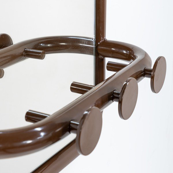 Pannello appendiabiti marrone scuro in metallo 35x60x11 cm Retro – Spinder Design-image-3