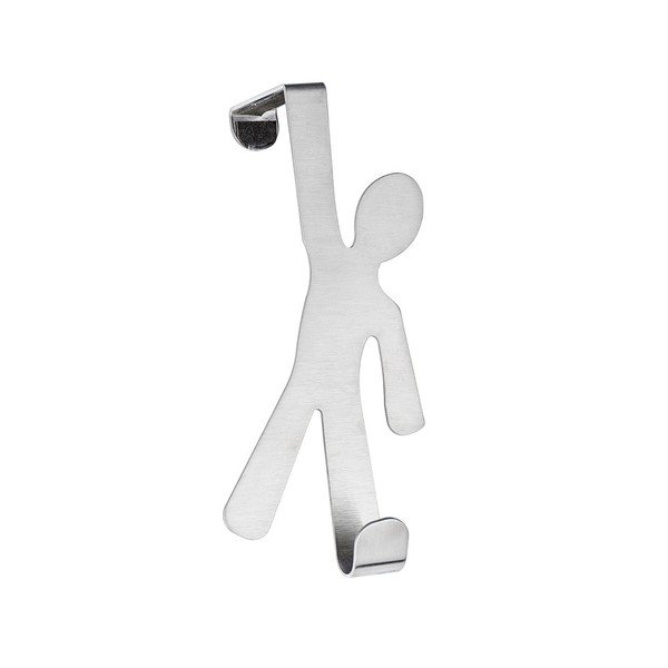 Gancio per porta in argento Hook Boy - Wenko