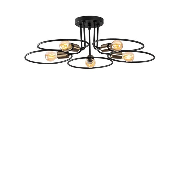 Plafoniera nera Circle – Opviq lights-image-2
