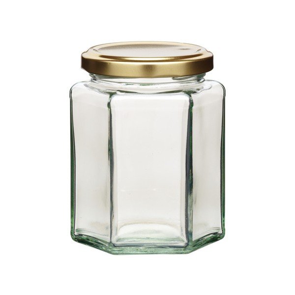Zavařovací sklenice Kitchen Craft Hexagonal, 340 ml