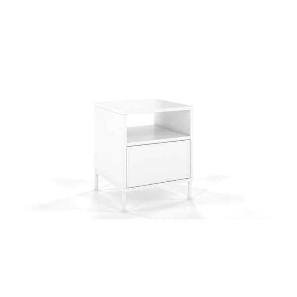 Comodino bianco Mirka - Skandica-image-2