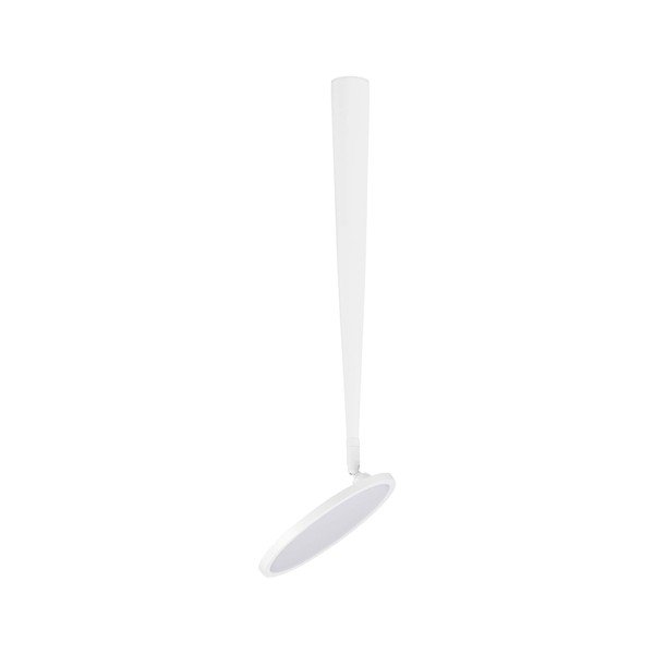 Plafoniera LED bianco opaco in alluminio con struttura flessibile Ekei – Nova Luce