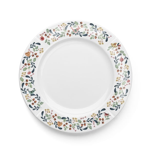 Piatto in porcellana bianca ø 27 cm Grand Cru Cottage - Rosendahl