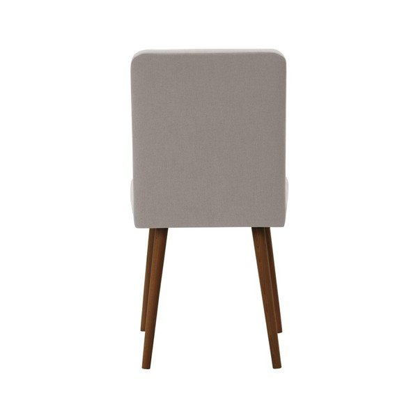 Sedia grigio-marrone con gambe in faggio marrone scuro Fragranza Fragnance - Ted Lapidus Maison-image-1