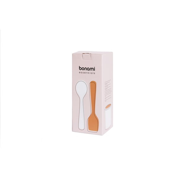 Set di utensili da cucina in bambù 8 pezzi con supporto - Bonami Essentials-image-4