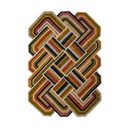 Tappeto in lana tessuto a mano 140x200 cm Lattice Shaped  – Flair Rugs