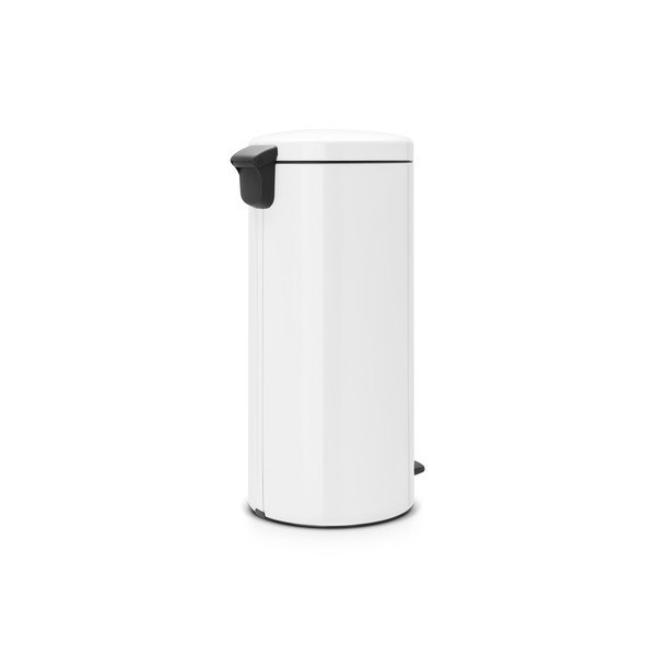 Cestino per la spazzatura bianco in acciaio con pedale 30 l NewIcon – Brabantia-image-3