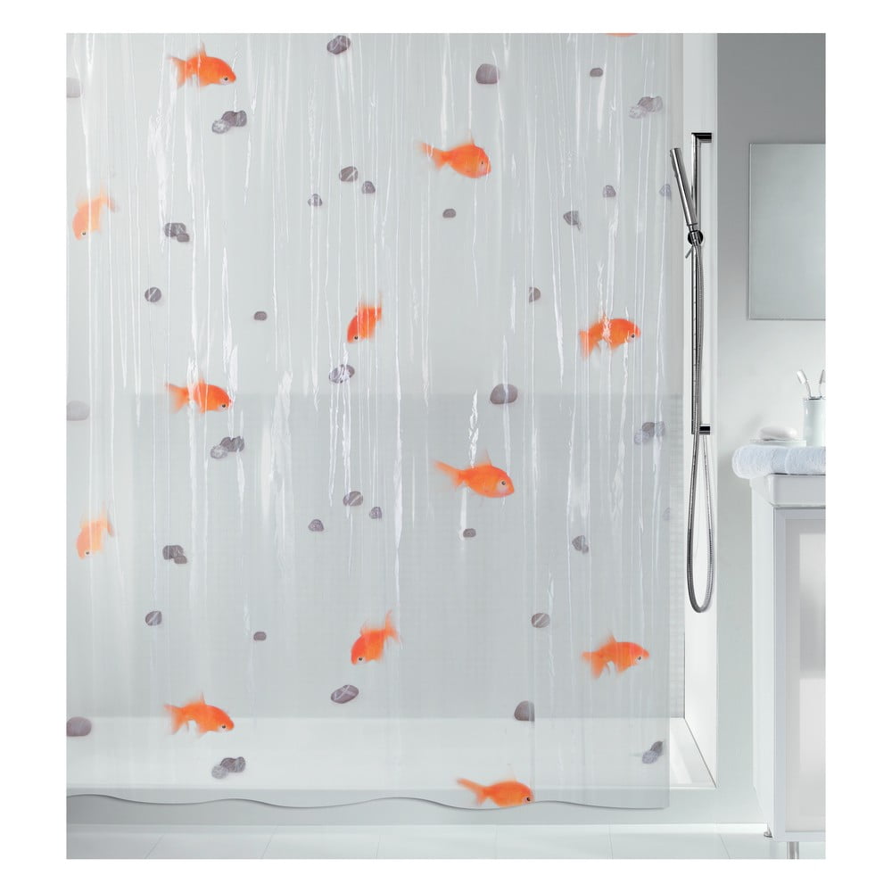 Tenda per doccia 180x200 cm Goldfish – Spirella | Tende per doccia