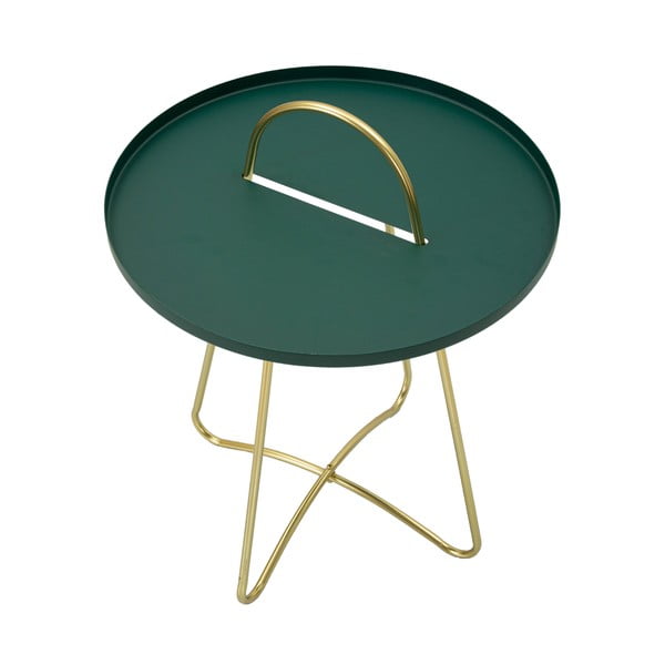 Tavolo rotondo in metallo ø 45 cm Grent - Mauro Ferretti-image-3