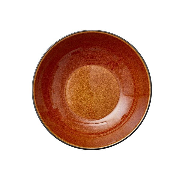 Ciotolina da portata nera/color ambra in gres 1 l Gastro Black/Amber – Bitz-image-3