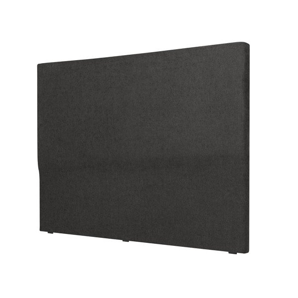 Černé čelo postele Cosmopolitan design Naples, šířka 182 cm