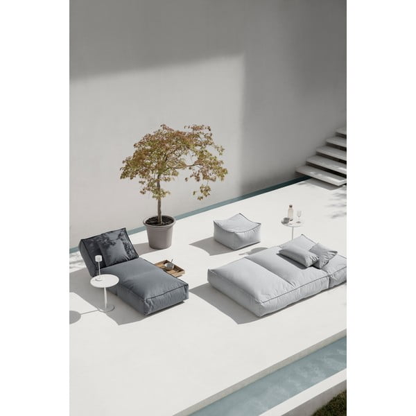 Pouf da giardino grigio chiaro Cloud Stay - Blomus-image-4