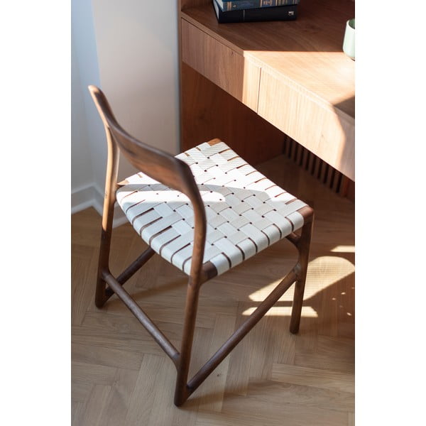 Sedia da pranzo marrone/color crema Fawn – Gazzda-image-2