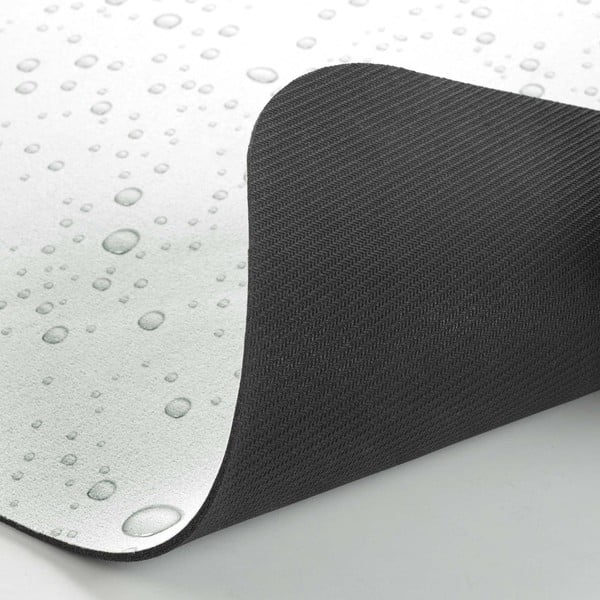 Tappetino per il bagno grigio chiaro 50x80 cm Splash – douceur d'intérieur-image-2